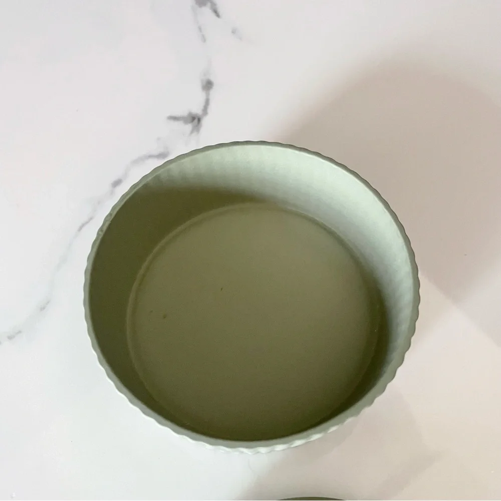 Trinket or Jewelry Box - Green Jasperware by Wedgwood